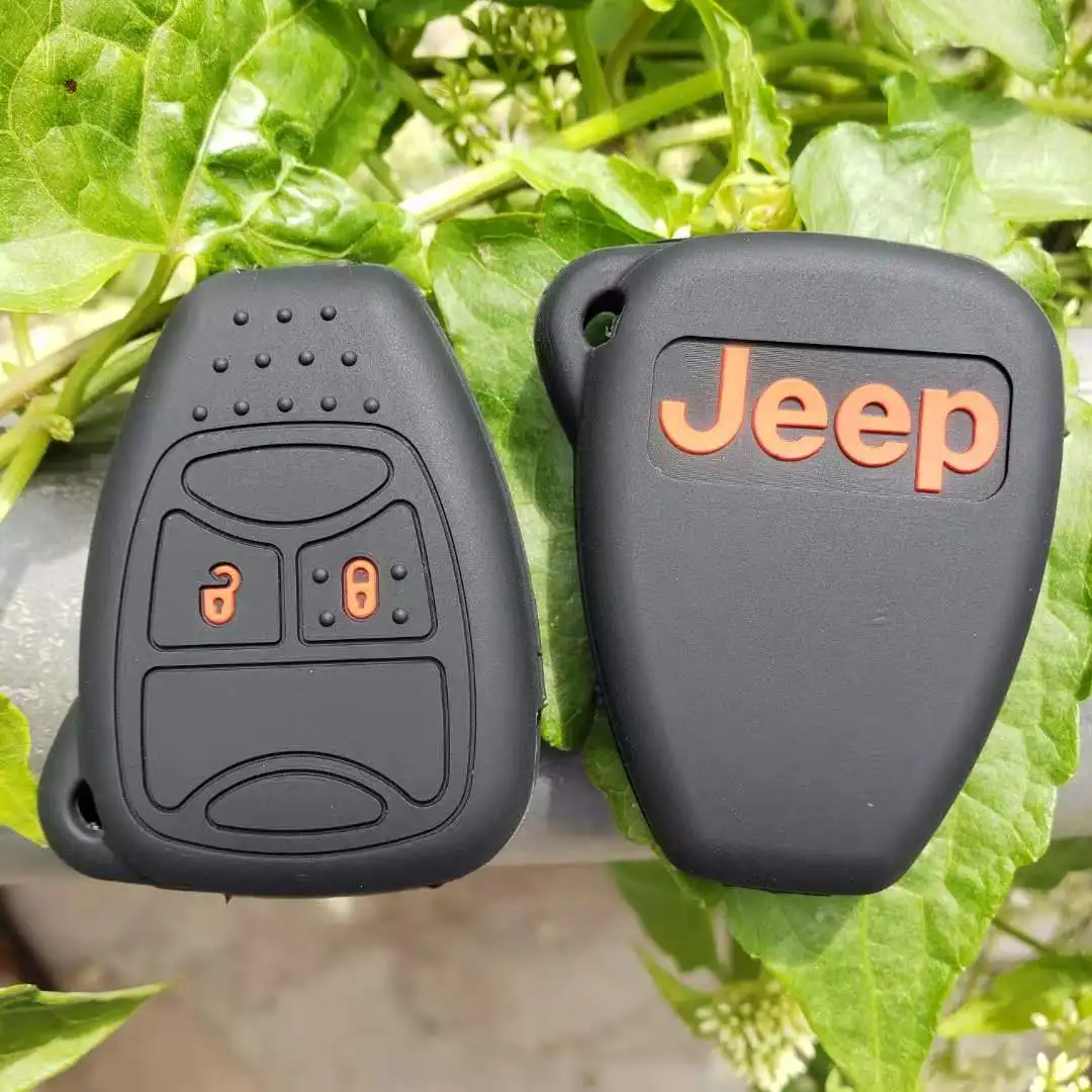 Чехол для ключа Jeep Liberty Commander Patriot Compass Grand Cherokee Wrangler Chrysler Sebring Dodge Avenger | Автомобили и