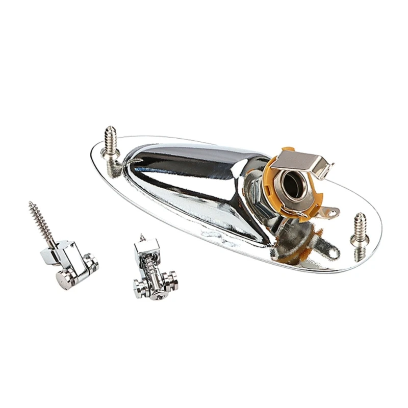 Гитарные входные разъемы гнезда выход загруженный стиль лодки 1/4 дюйма с винтами