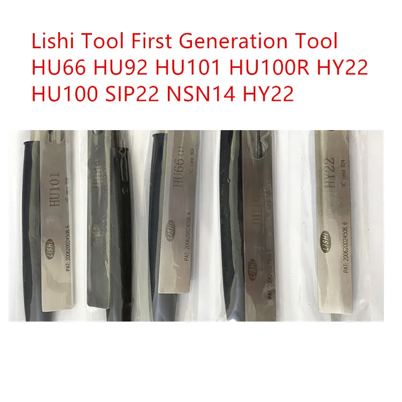 

Lishi Tool First Generation Tool Locksmith Professional Tool for Car HU66 HU92 HU101 HU100R HY22 HU100 SIP22 NSN14 HY22