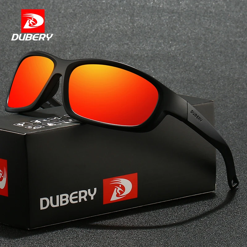 Фото DUBERY 2025 новые модные поляризационные солнцезащитные очки с защитой UV400 для мужчин и женщин в стиле ретро, классические для вождения на открытом воздухе, 12 цветов, модель 227 №2