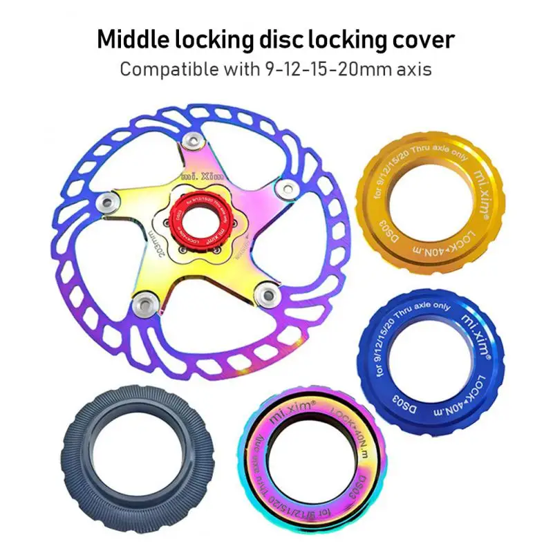 

Bicycle Screws Mountain Bike Central Locking Disc Middle Locking Disc Locking Cover Locking Cover Screw Cover DS03