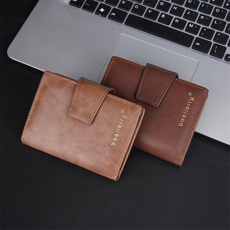 

Короткие мужские кошельки, повседневные мужские кошельки, сумка на молнии для карт, монетница, маленькая Обложка для паспорта, мужской кошелек, бумажник для мужчин