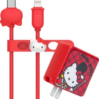 hellokitty fast charging set pd fast charge data cable apple iphone12 charging set applicable