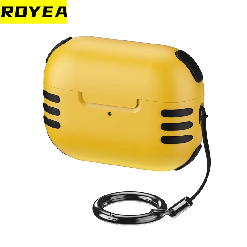 

Earphone Case For Airpods Pro 2 3 Case Shockproof Cover For Apple Airpods Pro2 1 2 2021 Cases With Keychain