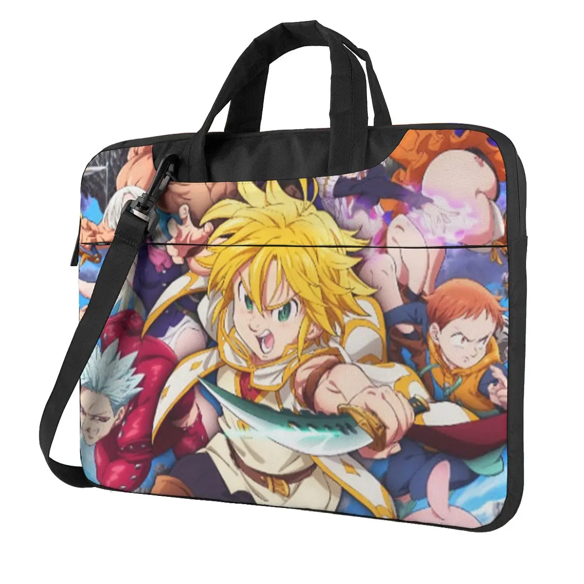 

Сумка для ноутбука The Seven при смертных грехах аниме для Macbook Air Pro Acer Dell чехол для путешествий ударопрочный чехол 13 14 15 15,6