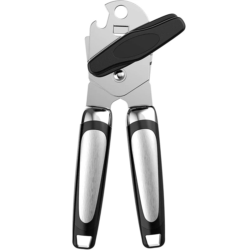 

Multifunction Stainless Steel Cans Box Opener Professional Ergonomic Manual Can Bottle Opener Side Cut Handheld Comfortable Grip