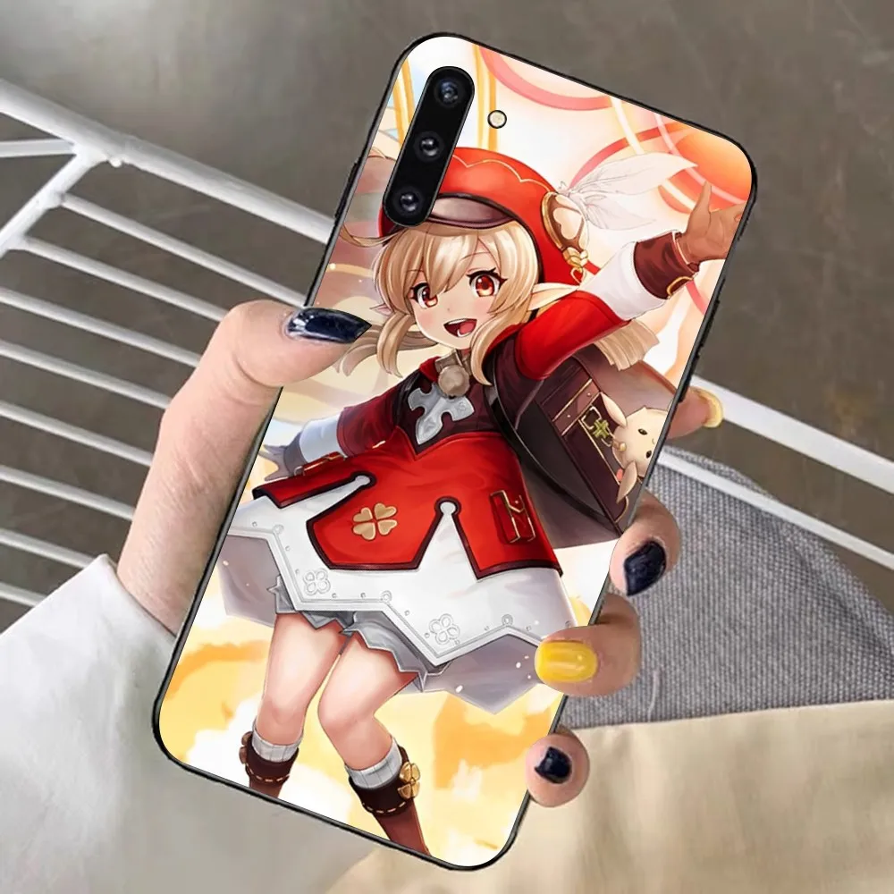 Чехол для телефона Genshin Impact Klee Samsung Note 8 9 10 20 pro plus lite M 11 30 21 31 51 A 22 42 02 03