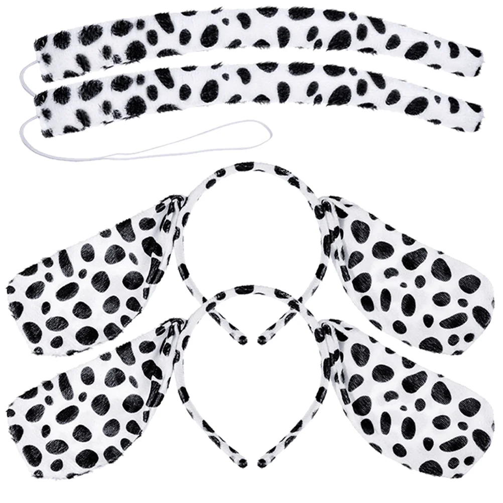 

Dalmatians Headband Animal Hairband Cosplay Costume Accessories Dog Performance Prop Party Supply