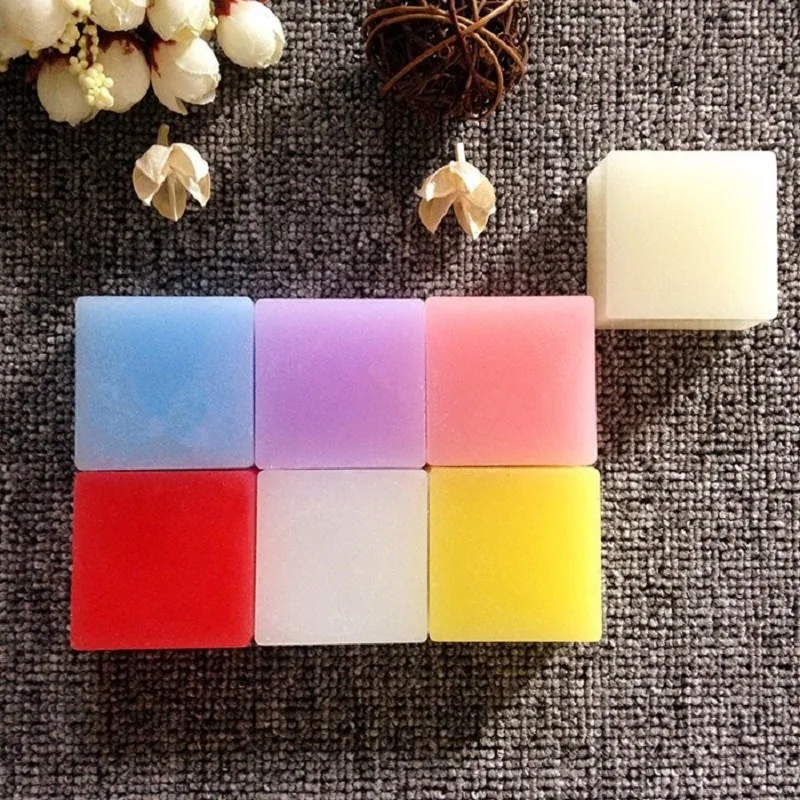 

50g Self-made Candle Raw Materials Paraffin Wax DIY Colored Paraffin Wax Materials Smokeless Candle Materials