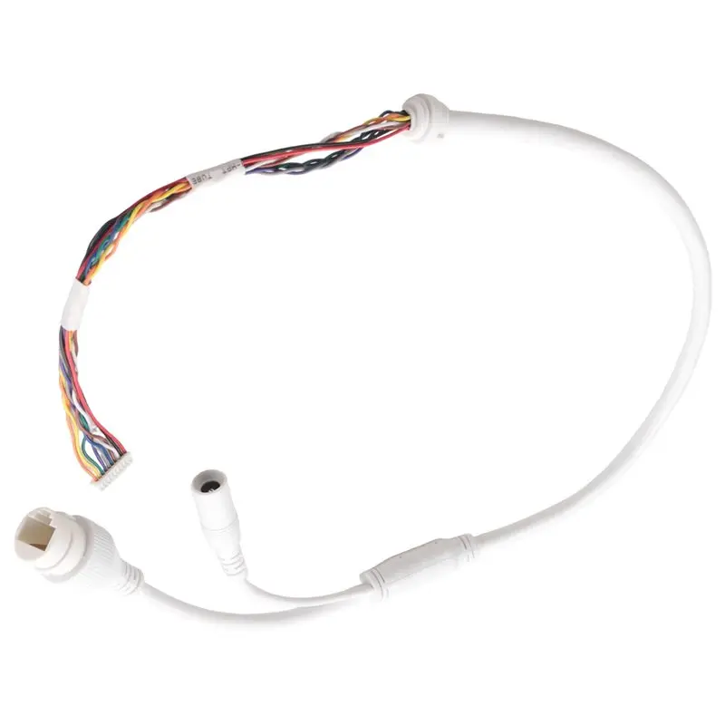 Фото Кабель Ethernet LAN, 10-контактный, 10-жильный, с поддержкой PoE, RJ45, для IP-камер Hikvision, высокоскоростная передача данных - PZZW №3