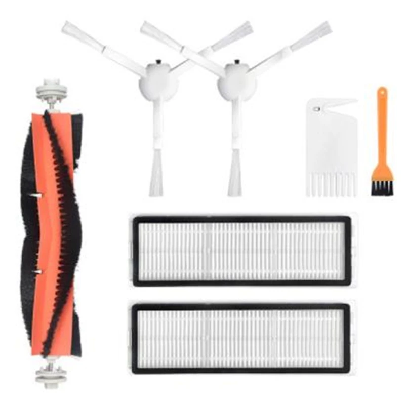 

Фильтр НЕРА Для робота-пылесоса Xiaomi Mijia 1C Dreame F9, основная и боковая щетки, аксессуары, комплекты запчастей