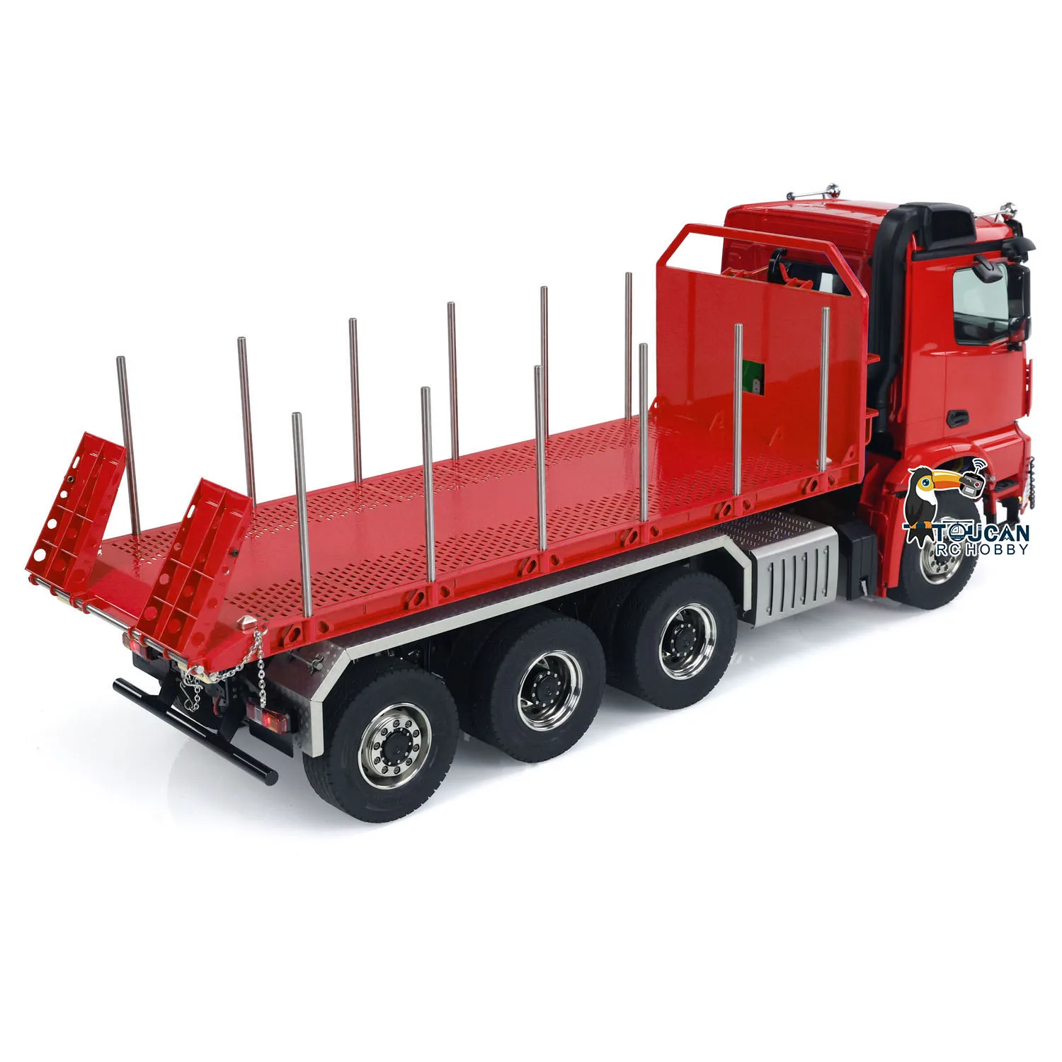 Игрушка 1/14 RC 8x8 гидравлический грузовик с бортовой платформой полная самосвал