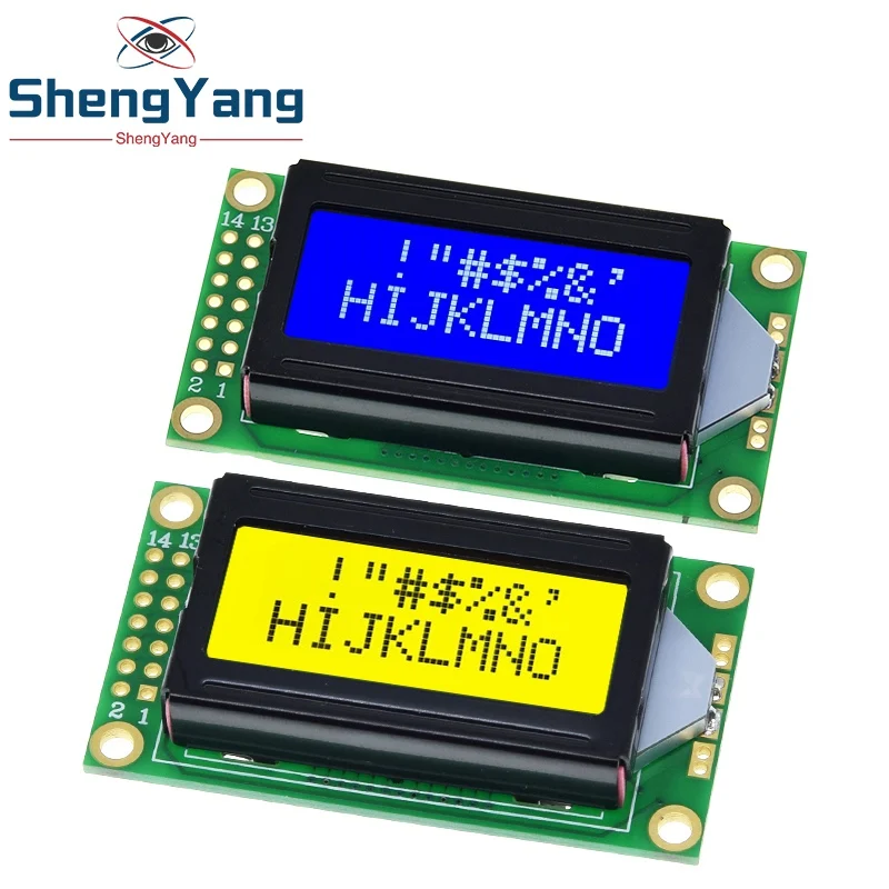 ЖК-дисплей TZT 8x2 для Arduino