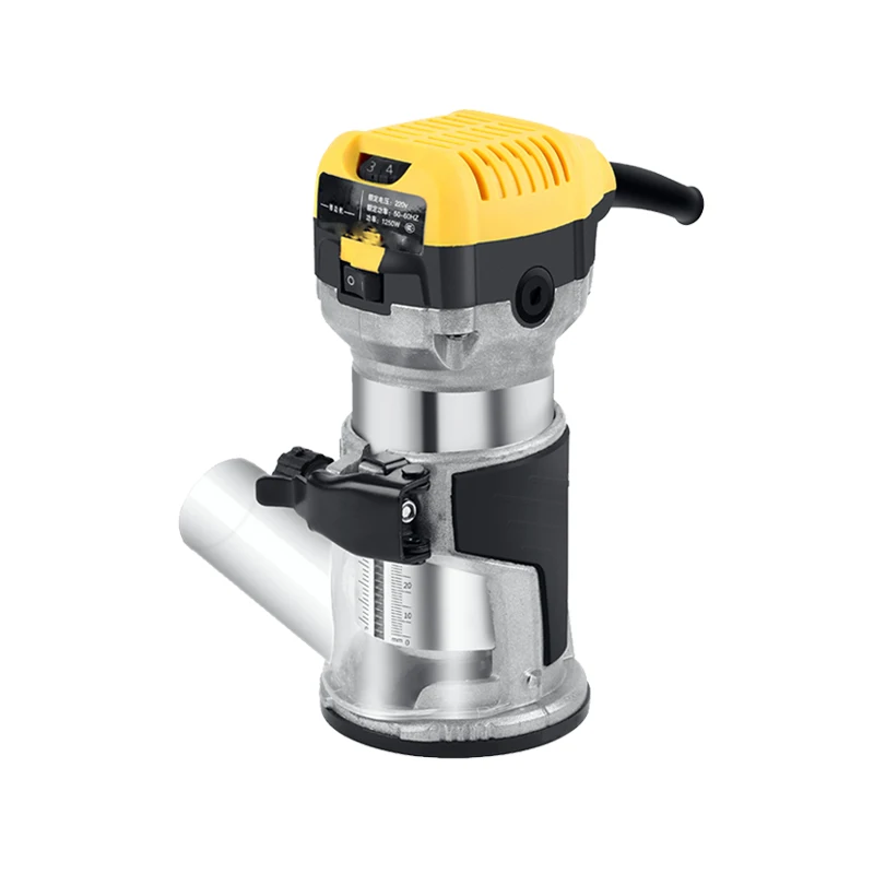 

LIVTER Woodworking Electric Router Trimmer Wood Milling Engraving Slotting Trimming Machine Hand Carving Machine Wood Router