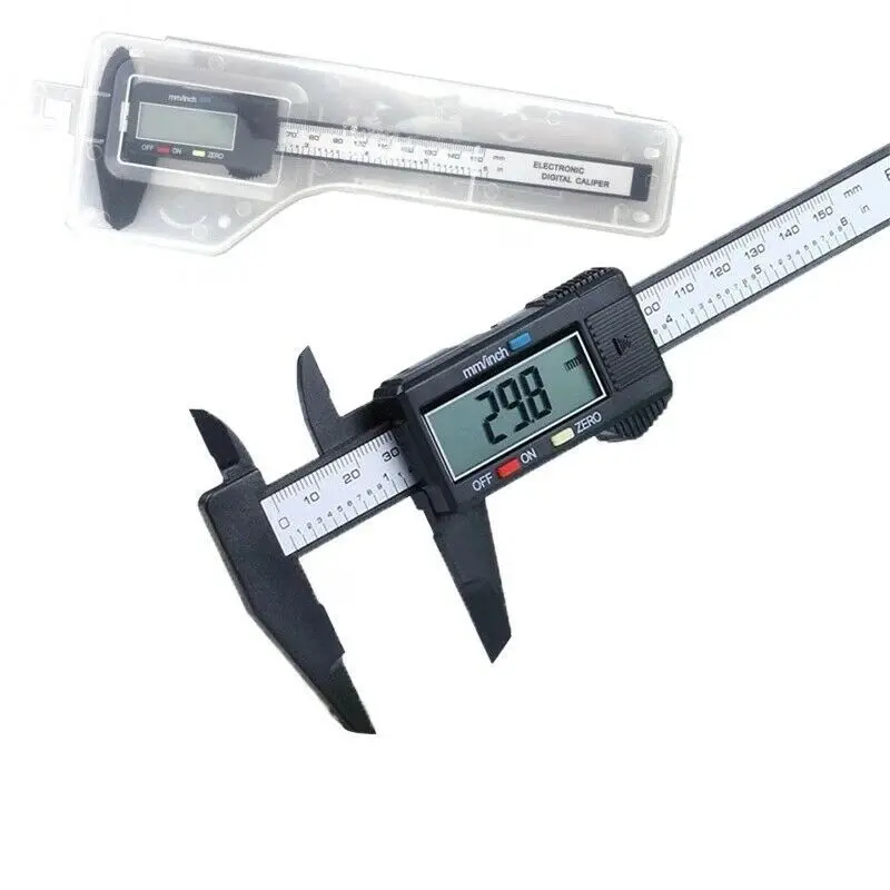 

High-precision Vernier Caliper 150mm Large-screen Plastic Digital Display Vernier Caliper Digital Caliper Electronic Caliper