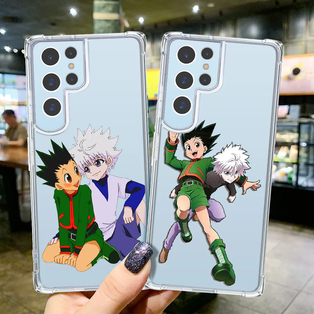 

Hunter X Hunter Case For Samsung Galaxy S8 S9 S10 S20 S21 S22 FE Plus Ultra Lite Note 8 9 10 Plus 20 Ultra Protection Fundas