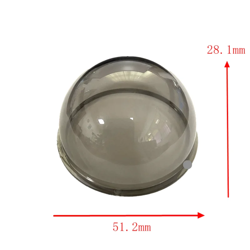 

Оригинальная купольная камера темная купольная крышка корпус камеры видеонаблюдения Прозрачная крышка Защитная купольная крышка мини полусферический корпус