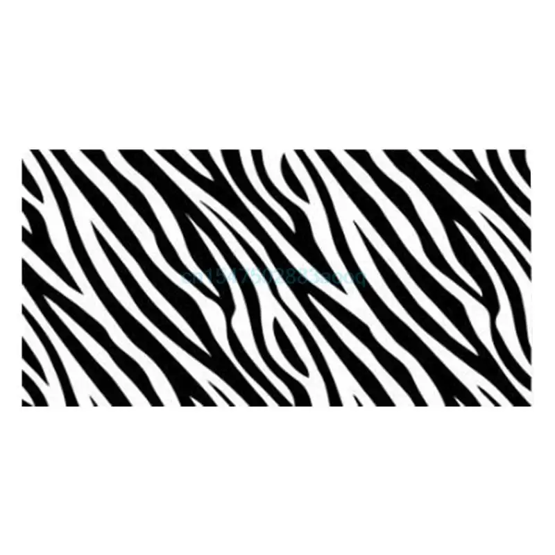 

Modern Black and White Zebra Stripes Microfiber Bathroom Towel Set Classic Nordic Zebra Print Pattern Beach Travel Towels Pool