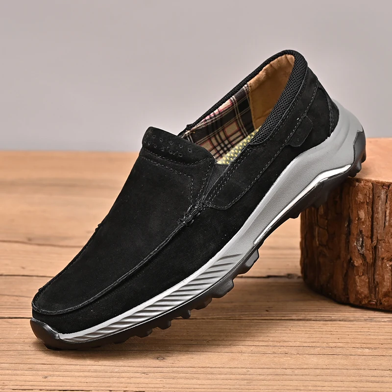 Лидер продаж мужские лоферы в Европе и Америке износостойкая обувь на подошве