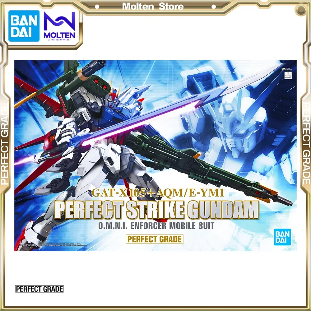 

BANDAI Original PG 1/60 Perfect Strike Gundam Mobile Suit Gundam seed Gunpla Model Kit Assembly/Assembling