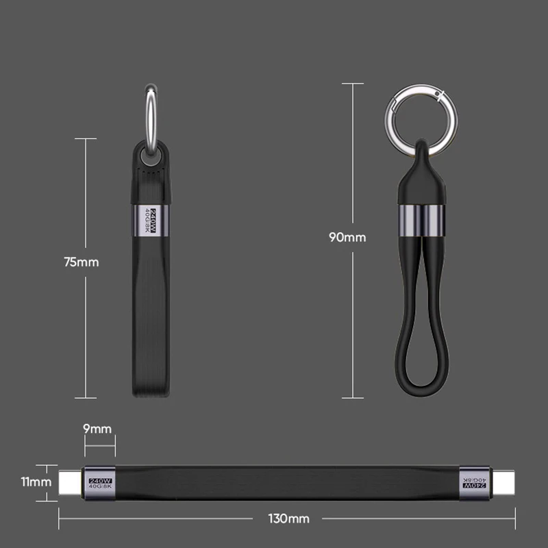 Кабель USB4.0 40 Гбит/с тип C