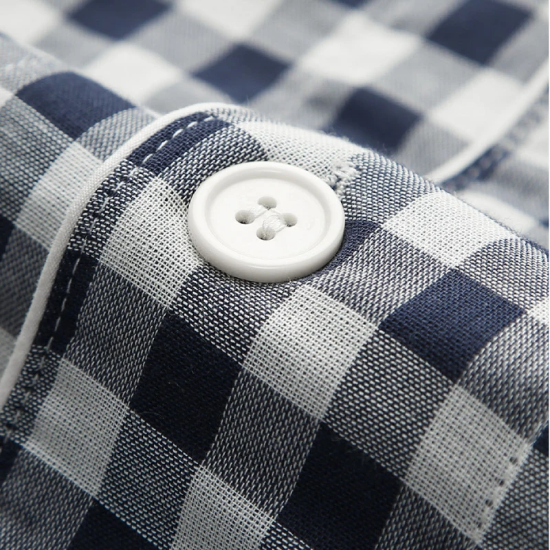 Pajamas Women's Summer Short-sleeved Shorts Pure Cotton Without Side Seams Japanese-style Couple Home Suit Breathable Sleepwear