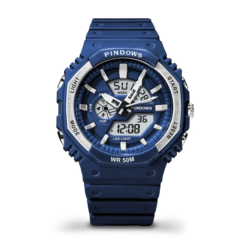 

Waterproof Sport Watch Men Diving Digital Wristwatch Student Stopwatches Electronic Multifunction Led Boy School Wrist Clock