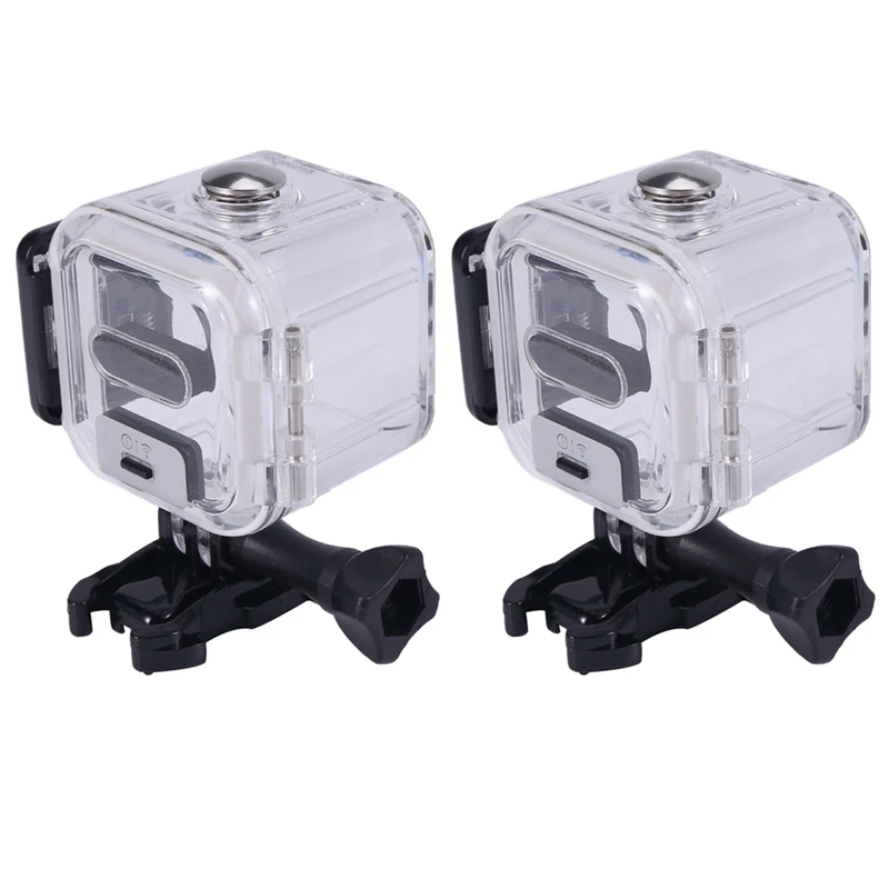 

Top 2Pcs 45M Waterproof Housing Case For Gopro Hero 5, 4 Session Diving Und Erwater