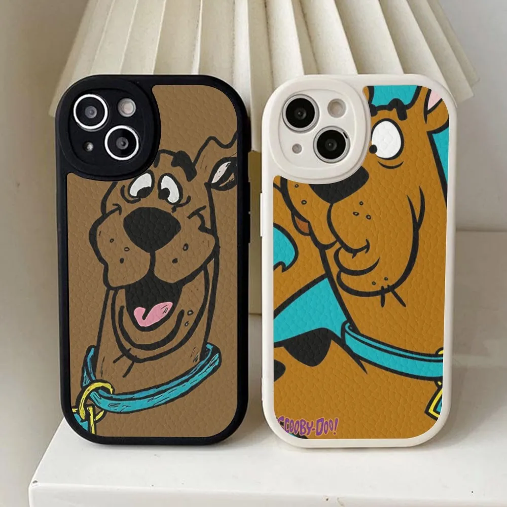 Чехол для телефона S-Scoobys-D-Dooes из жесткой кожи iPhone 16 15 14 13 12 Mini 11 Pro Max Xs X Xr 7 8 Plus Fundas