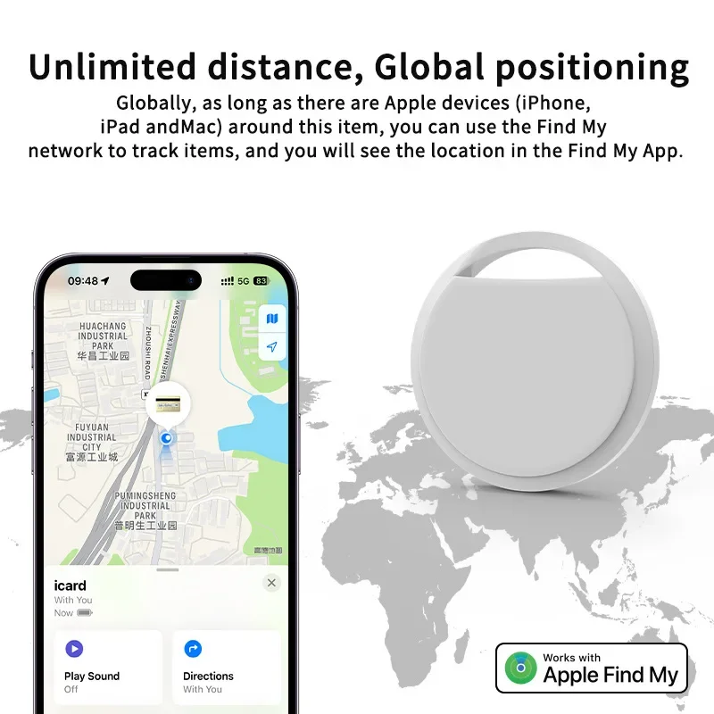 Умный Bluetooth-трекер — мини-устройство слежения для Apple Find My Key Smart ITag Kids Finder GPS Lost Tracker