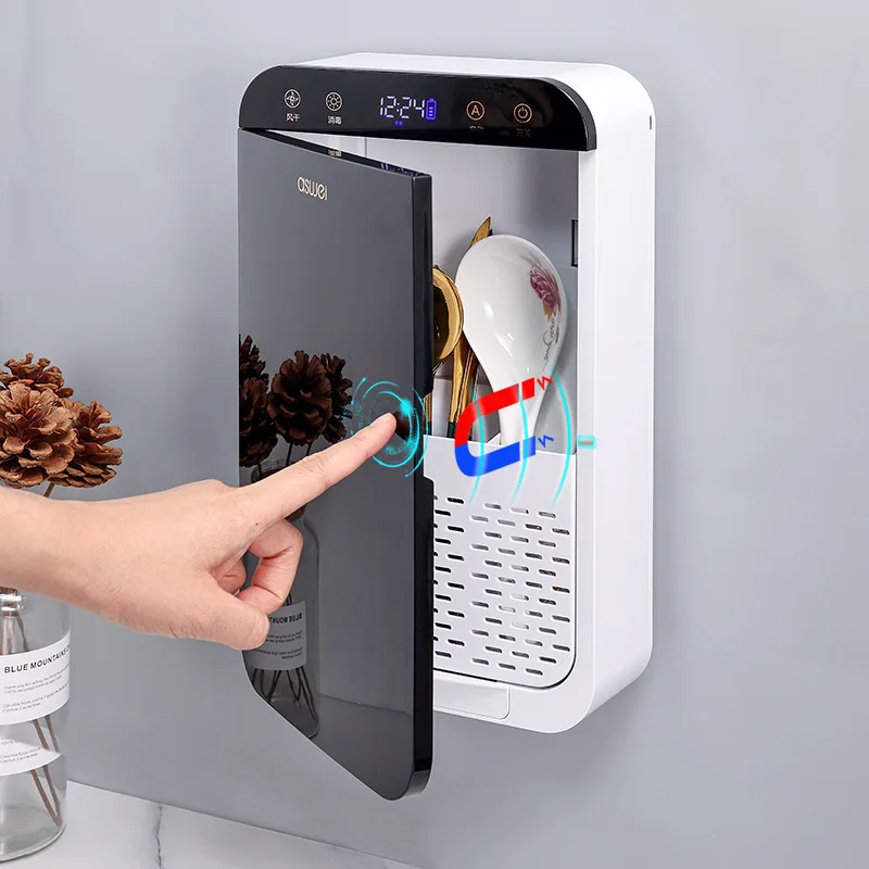 

Intelligent Chopstick Disinfector Ultraviolet Household Air Drying Dustproof Hanging Wall Storage Box Chopstick Barrel Kitchen