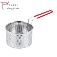 thickened 304 stainless steel frying basket cooking noodle basket oil filter powder basket filter