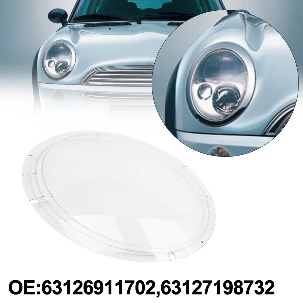 

Чехол для автомобильной фары MINI R50 R52 R53 2001-2006, чехол для правой фары 63126911702 63127198732, прозрачный чехол для автомобильных фар