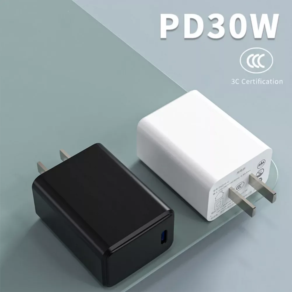 

NEW2023 30W USB Type C Charger Quick Charge 3.0 Fast PD Wall Charger Adapter 13 12 11 Pro Max Mobile Phones