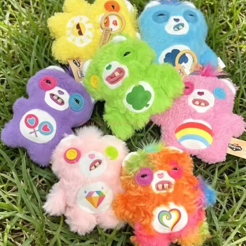 Горячая распродажа: Оригинальные плюшевые брелоки Fuggler X Care Bears, серия Blind Box, коллекция плюшевых игрушек-подвесок, сюрприз-подарки (art.: 3920da067b477) - 3920da067b477