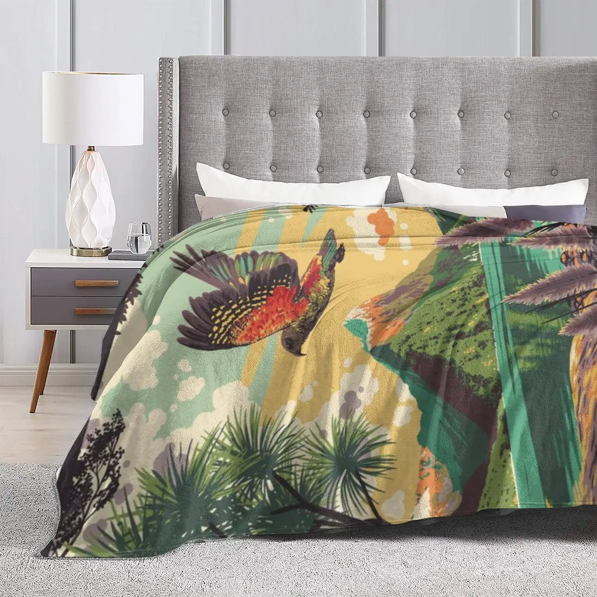 Milford Sound Ультрамягкое одеяло из микрофлиса