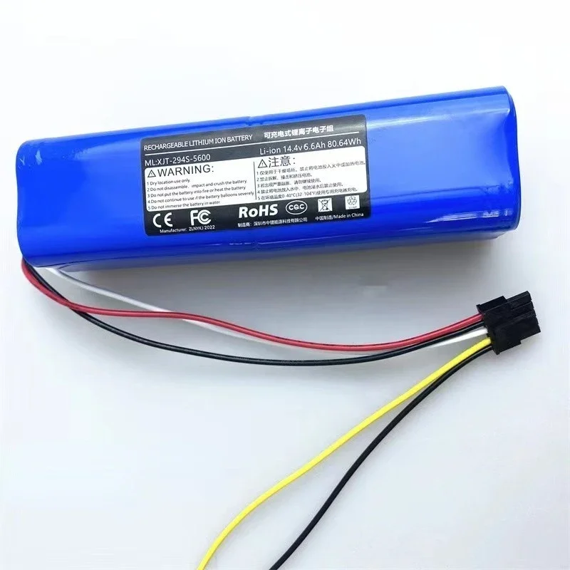 

Original 14.4V9900mAh For CECOTEC CONGA 4090.4490.4690.4590 Spare parts for sweeping robot