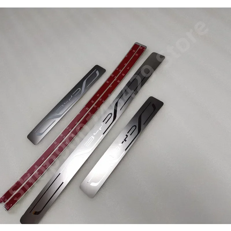 Для BYD Atto 3 EV порог автомобильной двери из нержавеющей стали защита для Yuan Plus Song Han