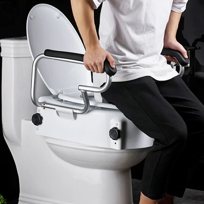 ห้องน้ำที่นั่งผู้สูงอายุแบบพกพา Anti-Slip และ Anti-Fall เพิ่มการออกแบบ Suporte Para ห้องน้ำแขน