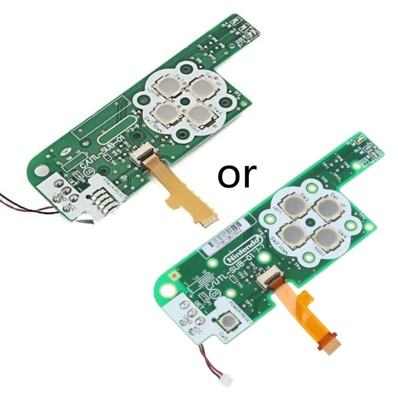 

Replacement Power Switch ABXY Buttons board Direction Keys Button Board for ndsi LL/XL Gaming Accessories