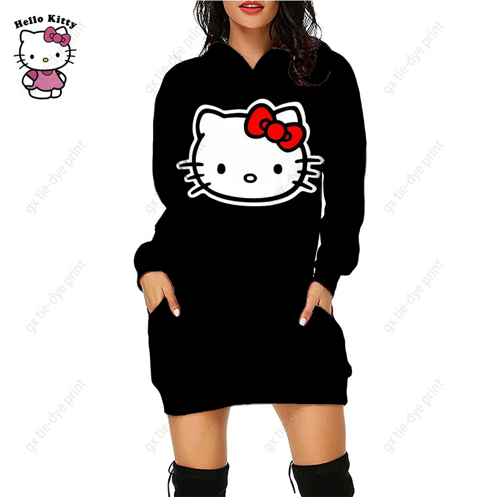 

Женская толстовка с капюшоном, с длинным рукавом, в готическом стиле