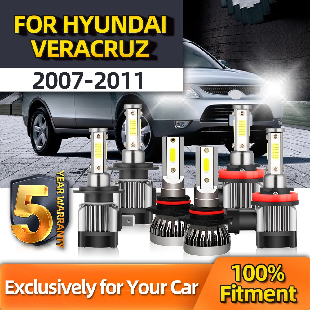 

TEENRAM High Power 110w H7 H11 High Low Beam 9006 12V 24V Fog Light with CSP For Hyundai Veracruz 2007 2008 2009 2010 2011