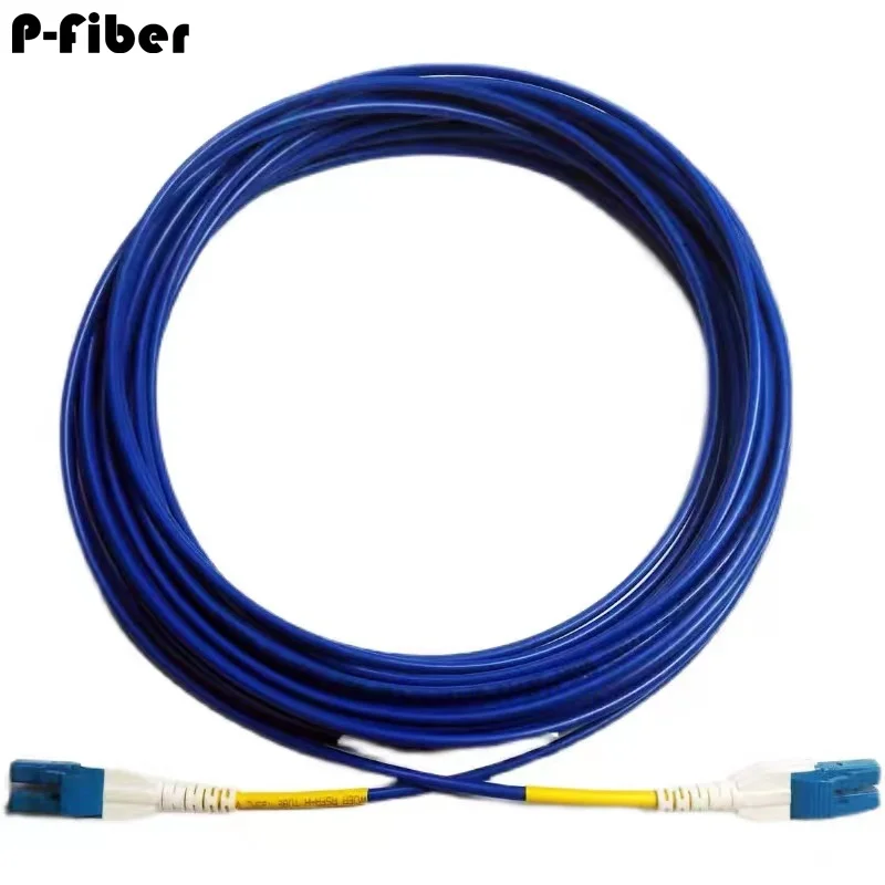 Оптоволоконный патчкорд 350-500M LC Uniboot бронированный одномодовый двухъядерный 3 0 мм