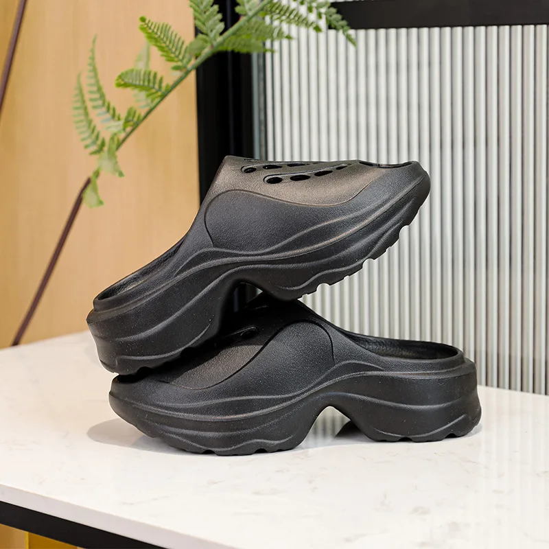 

Босоножки женские на толстой подошве, летние сандалии с подвесками, на высоком каблуке