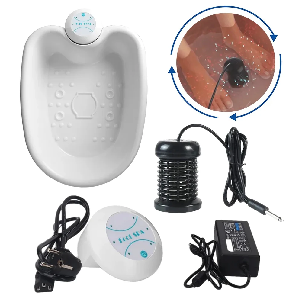 Detox Ionic Foot Spa Bath Massager Mini Electric Foot Bath C