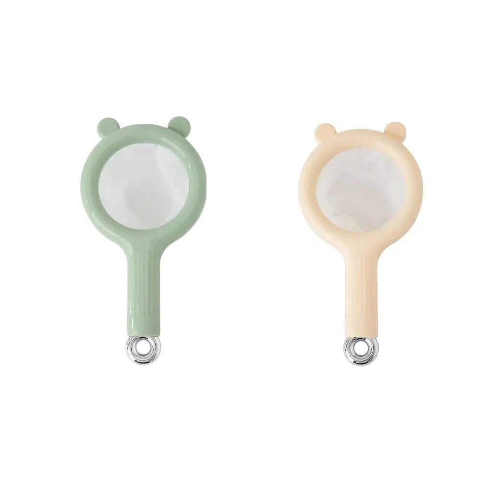 

Детское Сетчатое сито для соевого молока, портативный моющийся сменный милый подвесной домашний фильтр для сока, аксессуары, зеленый