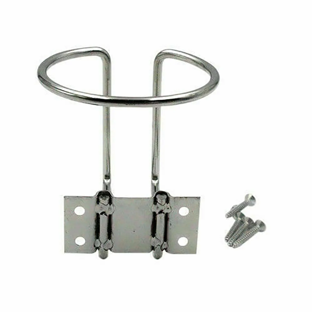 

Stainless Steel Cup Holders for Boats 2PCS Universal Drink Holder UV Resistant Wide Application Easy Installation