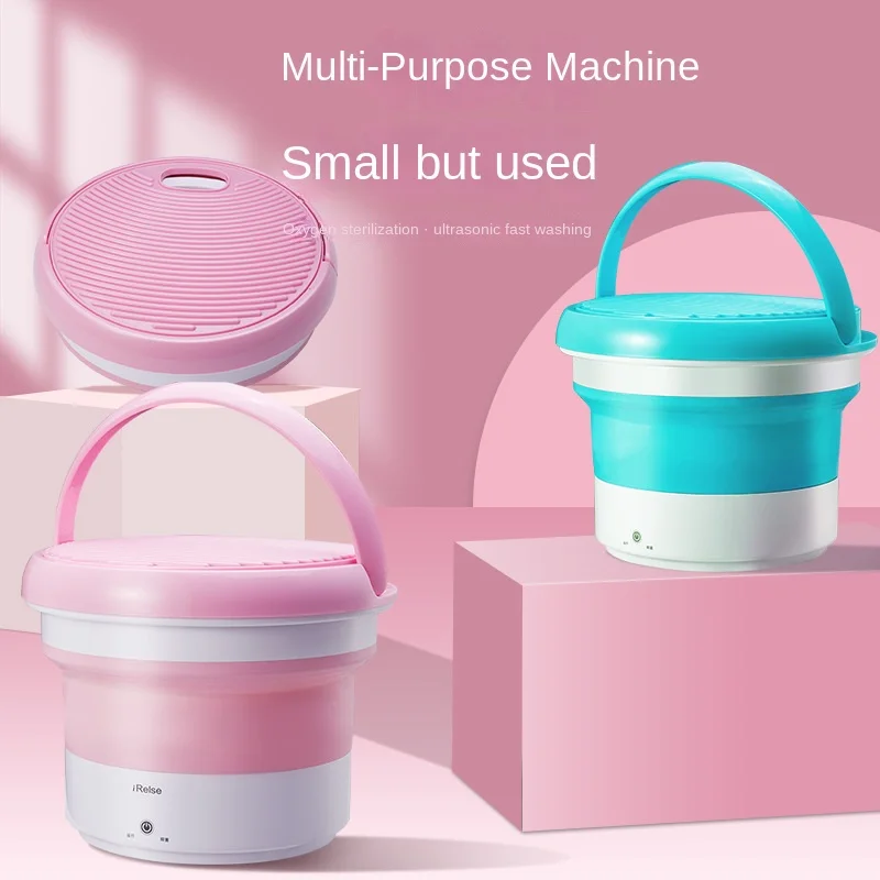 New Baby Underwear, Underwear and Socks Washing Machine Automatic Mini Household Small Portable Folding Washing Machine