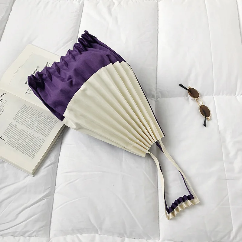 Складки в японском стиле пожалуйста повседневная большая сумка парусиновая