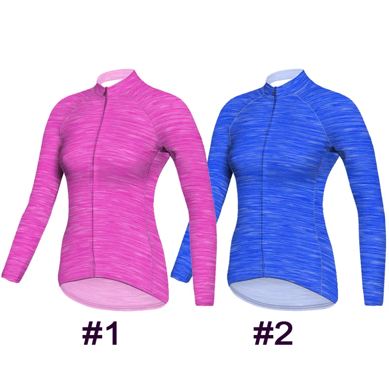 

Woman Fashion Long Sleeve Cycling Jersey Jacket Sport Road MTB Shirt Bike Downhill Sweater Top Wear Champ Jacket Females Designs